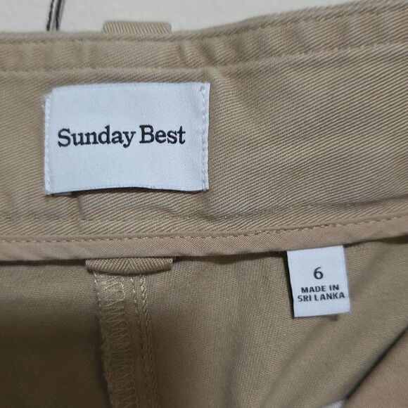 Aritzia Sunday Best Fitz Wide Leg Cargo Pant Size 6 - Picture 8 of 17